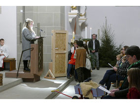 Kinderchristmette mit Krippenspiel (© Karl-Franz Thiede)